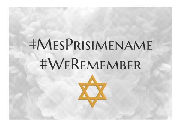 Holokausto aukoms atminti – pasaulinė akcija „We remember“ – „Mes prisimename“