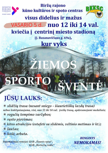 ŽIEMOS SPORTO ŠVENTĖ