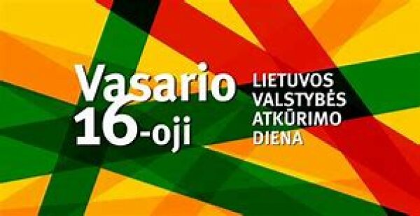 Kaštoniečiai švenčia Vasario – 16-ąją