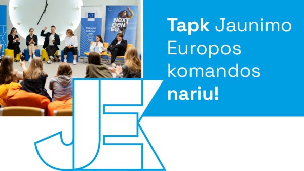 Tapk Jaunimo Europos komandos nariu!