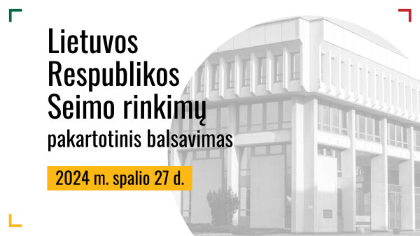 VRK kviečia pasitikrinti, ar reikia balsuoti antrajame Seimo rinkimų ture