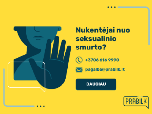 Pagalba asmenims nukentėjusiems nuo seksualinio smurto