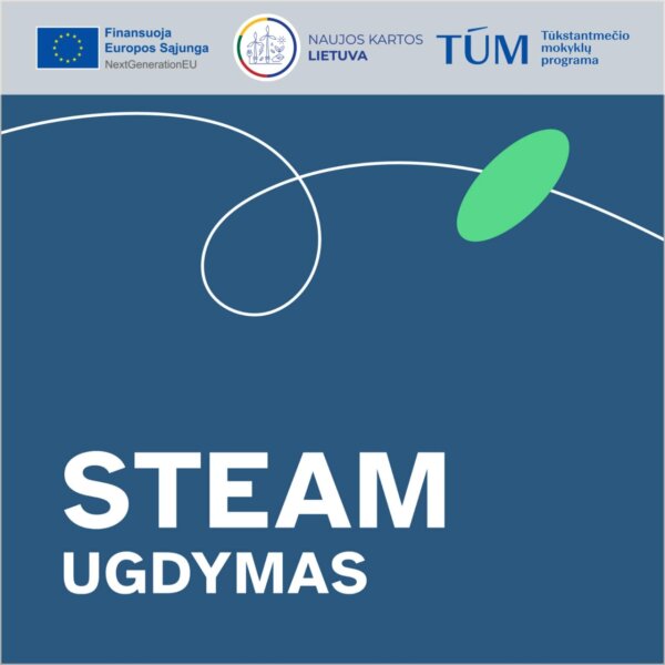 Edukacinių programų vykdymas (STEAM ugdymas)